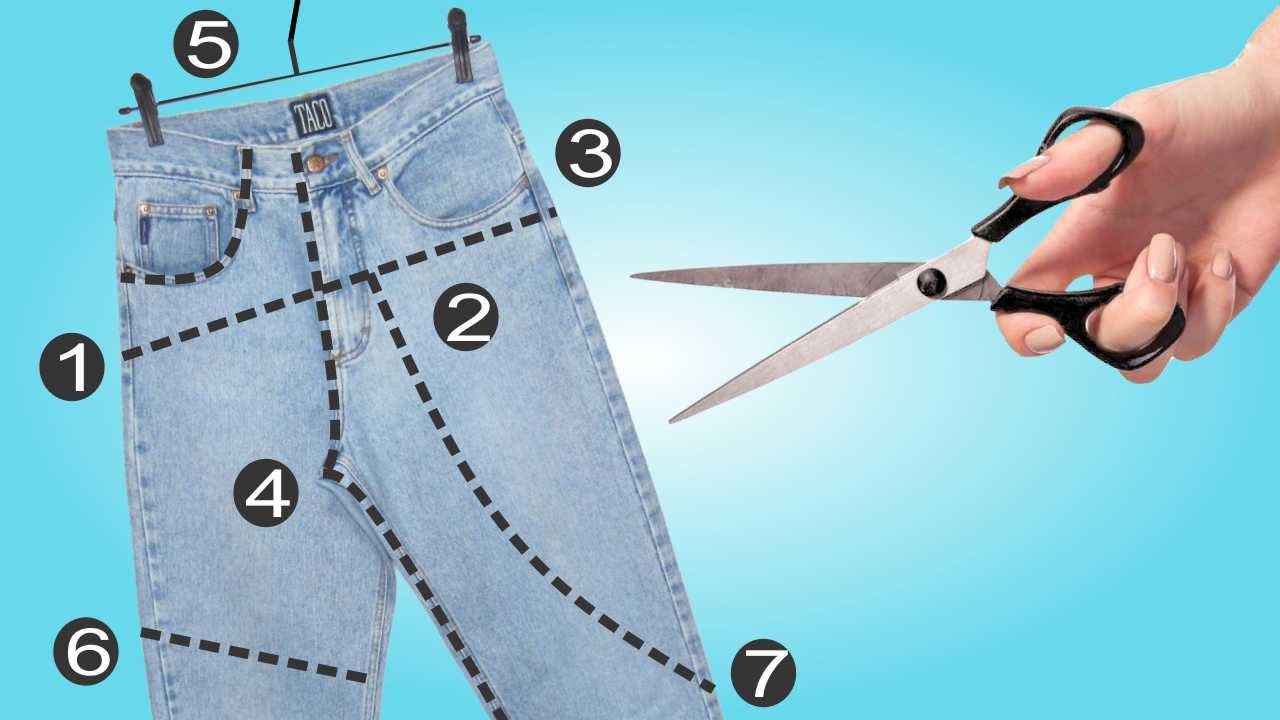 7 IDEIAS DE TRANSFORMAÇÃO DE CALÇA JEANS | IDEIAS INCRÍVEIS COM JEANS | IDER ALVES