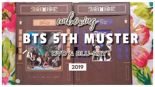 Unboxing] BTS 5TH MUSTER Magic Shop DVD & BLU-RAY ❀ Español