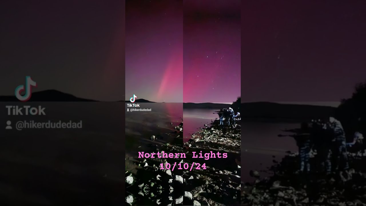 Northern Lights seen in Pennsylvania! #shorts