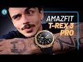 RESISTÊNCIA EXTREMA: Testamos o Amazfit T-Rex 3 Pro (Titânio, Safira e Mapas Offline)