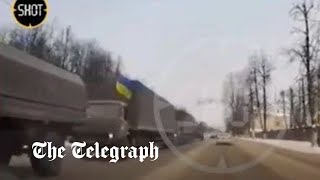 video: Watch: Russian town thought Ukraine was invading - but it was just a movie