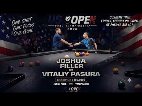 HIGHLIGHTS | Joshua Filler vs Vitaliy Pasura  | 2026 US Open Pool Championship