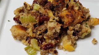 How To Make Most Delicious Sausagecranberry Dressing Step By Step