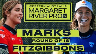 Caroline Marks vs Sally Fitzgibbons | Western Australia Margaret River Pro 2024 - Round of 16