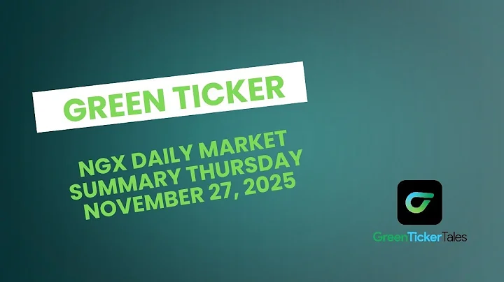Greenticker NGX Daily Market Summary 2025