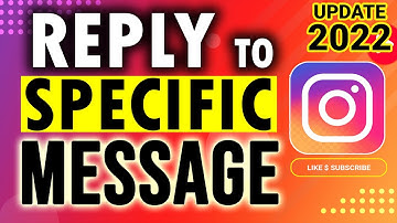How To Reply to a Specific Message in Instagram on an Android Device | Do It Yourself.