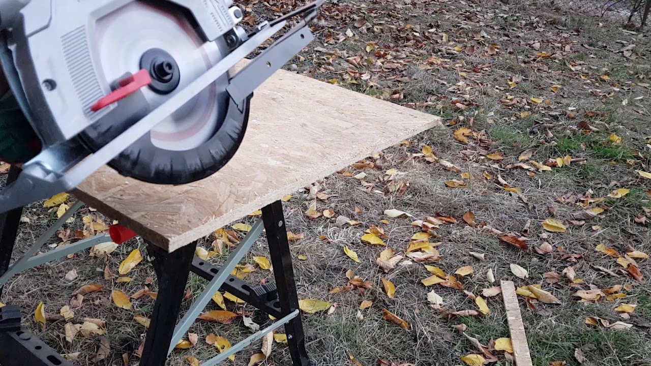 Parkside Circular Saw Phks 1350 C2 Video 2 Youtube