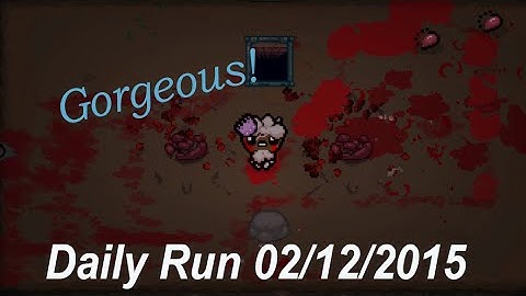 The Return of Lazarus! Binding of Isaac: Afterbirth Daily Run 02/12/2015
