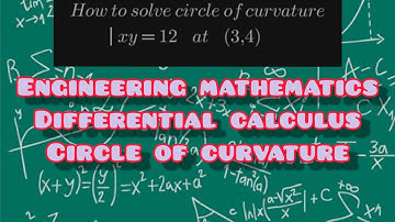 15.Differential calculus in tamil | Circle of curvature | Engineering needs