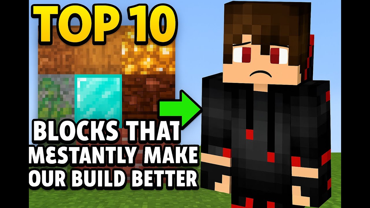 TOP 10 BLOCKS THAT INSTANTLY MAKE A BUILD BETTER IN MINECRAFT - YouTube