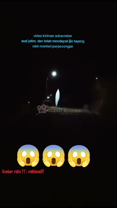 PULANG KERJA DI CEGAT POCONG WEDON😱 LOKASI KAB. PONOROGO #trending #shorts #pocong #creepy #hantu