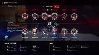 Overwatch Competitive: Zarya, Orisa & DVa Gameplay - w/Angel