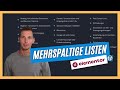Mehrspaltige Listen in Elementor – Tutorial auf Deutsch