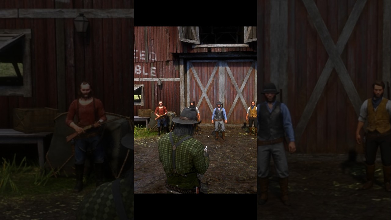 Arthur Morgan’s Coldest Quick Draw 🔥 Cinematic RDR2 Moment 