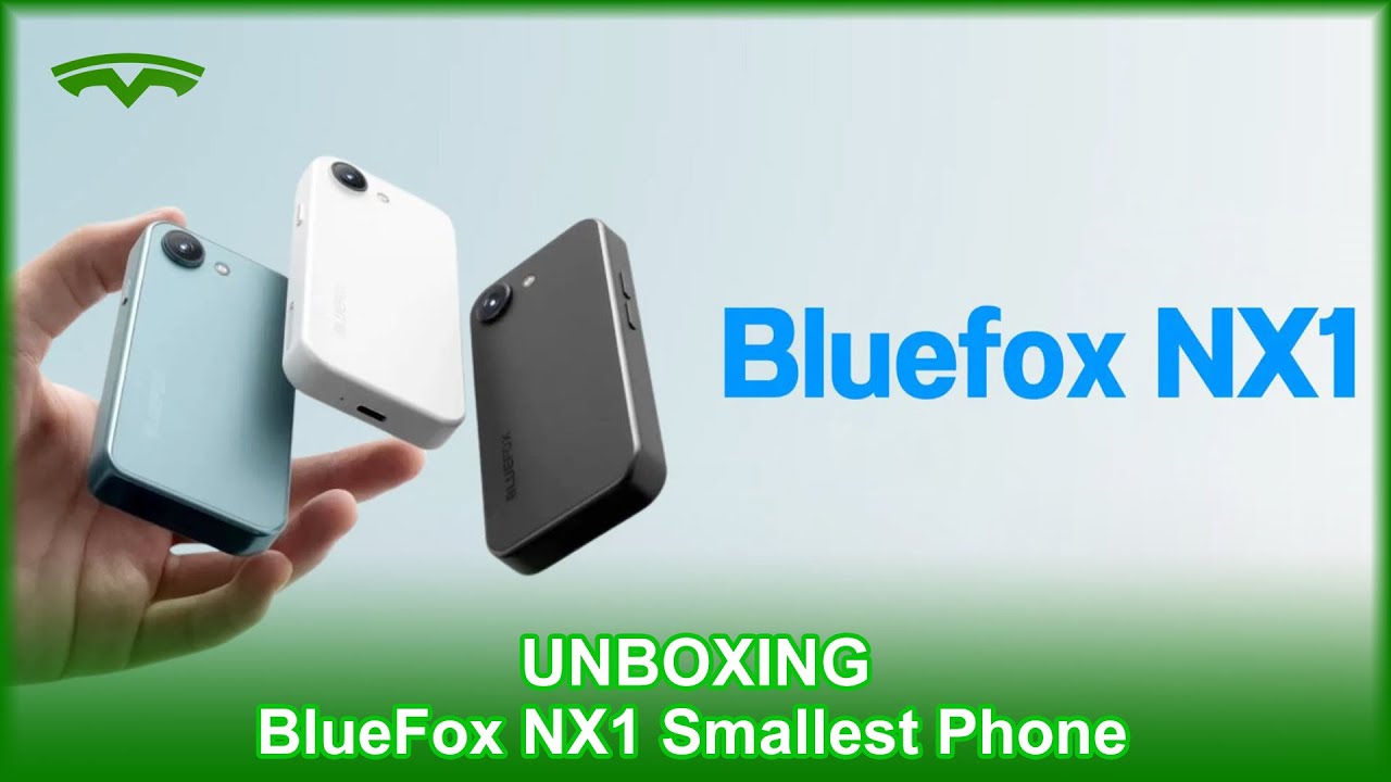 Unboxing BlueFox NX1 Smallest Phone | Tech Unboxing