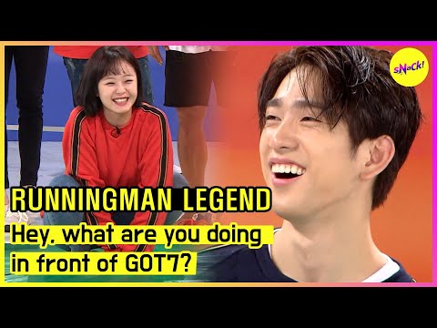 [RUNNİNGMAN THE LEGEND]Hey, GOT7'nin önünde ne yapıyorsun? (İNGİLİZCE)