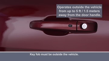 Keyless Enter-N-Go™-Key fob programming for power locks in 2018 Jeep Grand Cherokee