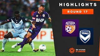 Highlights: Perth Glory v Melbourne Victory – Round 17 Hyundai A-League 2019\/20 Season