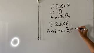 Small Angle Period Vs. Large Angle Period: Why we use approximation