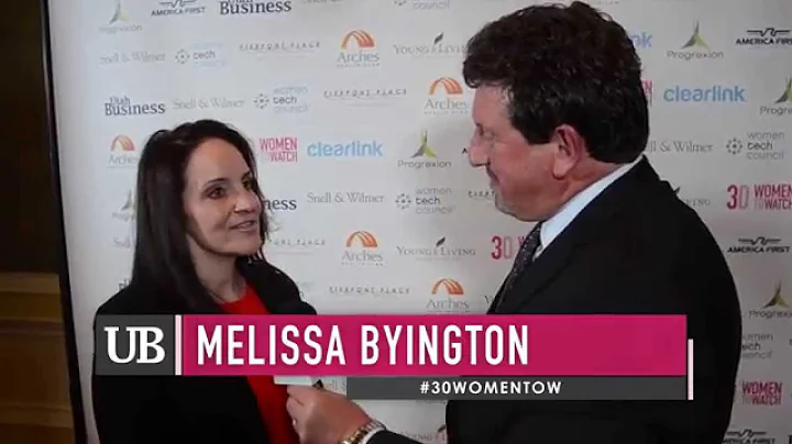 Melissa Byington: Interview at "30 Women To Watch"