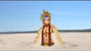 Rikku In Quicksand 流砂にリュックの沈没.. 助けて