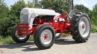 1950 Ford 8N Tractor Flathead 30HP 4 Cyl 2L Gas Engine