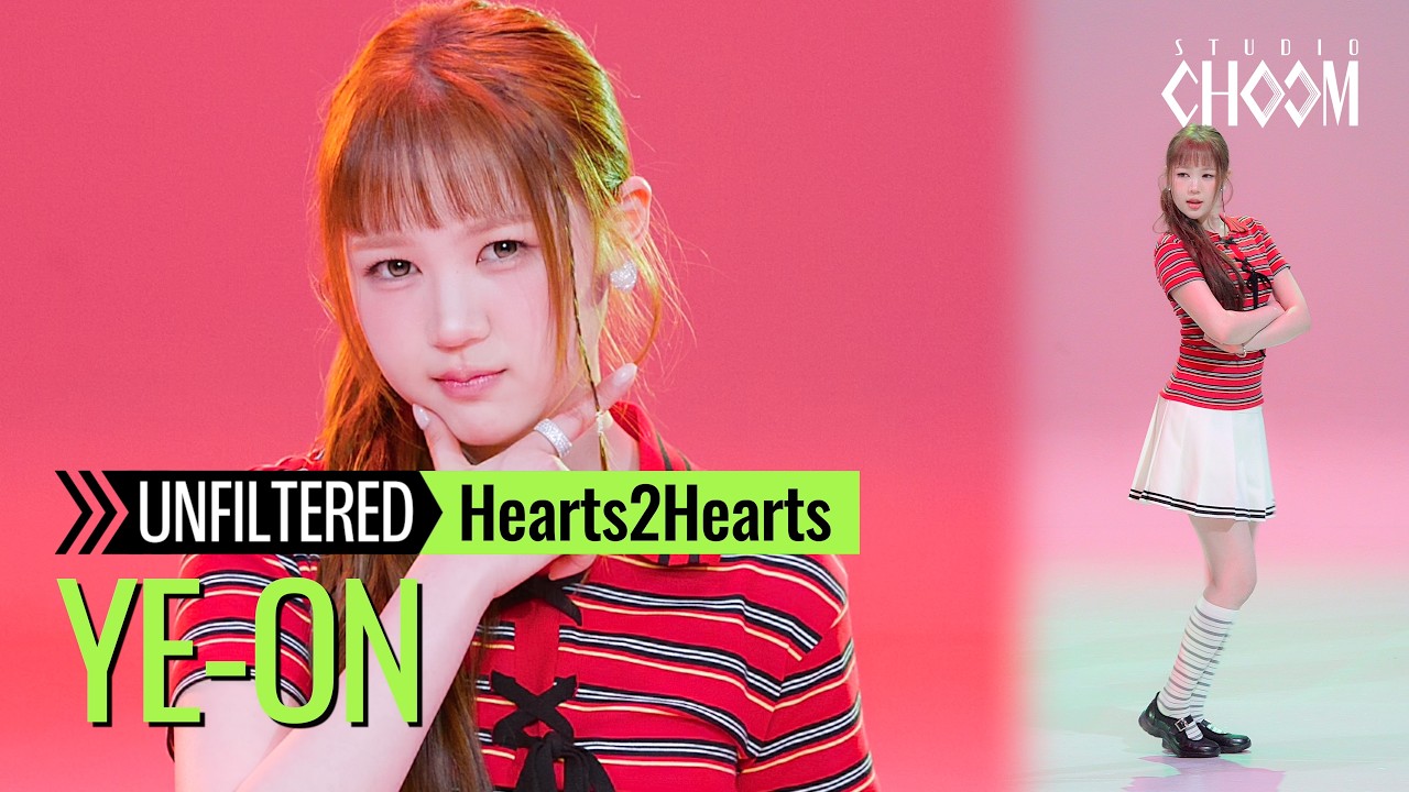 [UNFILTERED CAM] Hearts2Hearts YE-ON(예온) 'RUDE!' 4K | STUDIO CHOOM ORIGINAL