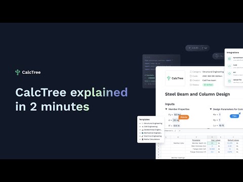 CalcTree Overview - video from CalcTree