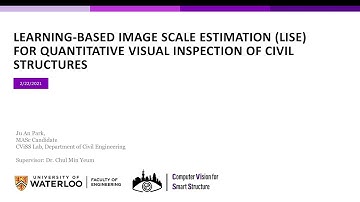 Learning based Image Scale Estimation (LISE) for Quantitative Visual Inspection