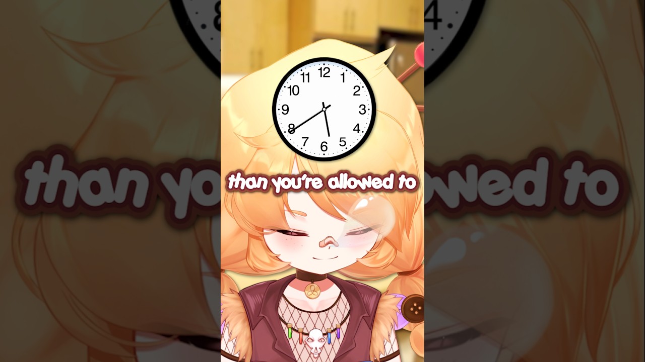 Oh the woes of being a wage slave 🥲 #vtuber #shorts