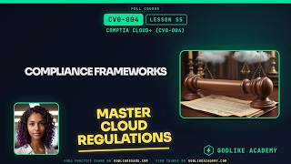 CV0-004 CompTIA Cloud+ · Lesson 55: Master Cloud Compliance Frameworks