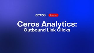 Ceros Analytics: Outbound Link Clicks