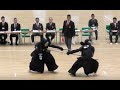 第63回全日本銃剣道優勝大会 防衛省第一部 決勝戦 先鋒・次鋒・中堅戦 Jukendo