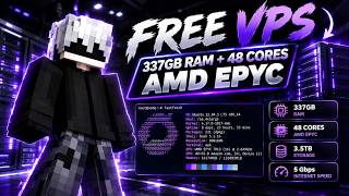 I Got 337GB RAM + 48 Core AMD EPYC VPS for FREE (5Gbps Speed!) screenshot 5