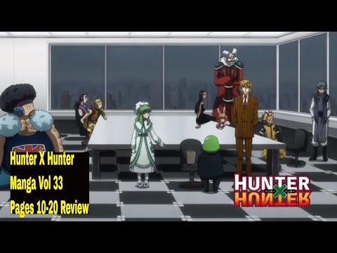 Hunter X Hunter Manga Vol 33 Pages 10 Review Youtube