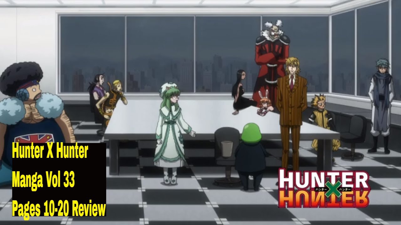 Hunter X Hunter Manga Vol 33 Pages 10 Review Youtube