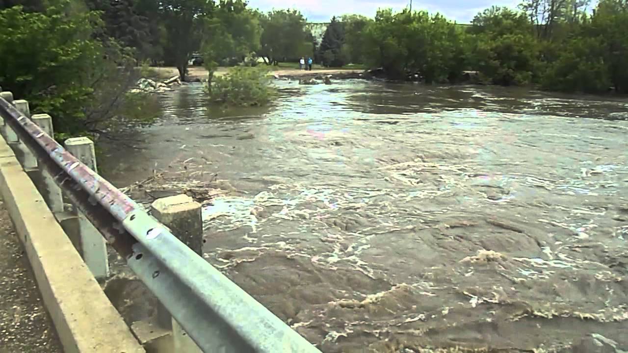 Heavy Rains bring flooding to parts of Central North Dakota YouTube