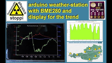weather station with BME280, Arduino & display for the trend - Wetterstation mit BME280 und Arduino