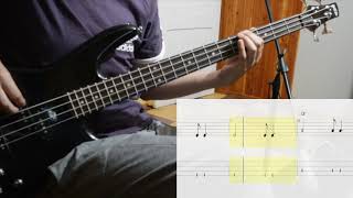 Marcos Brunet Ft Lucas Conslie - Al que está sentado en el trono (Bass Cover + Tab)