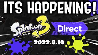 SPLATOON 3 DIRECT IS REAL
