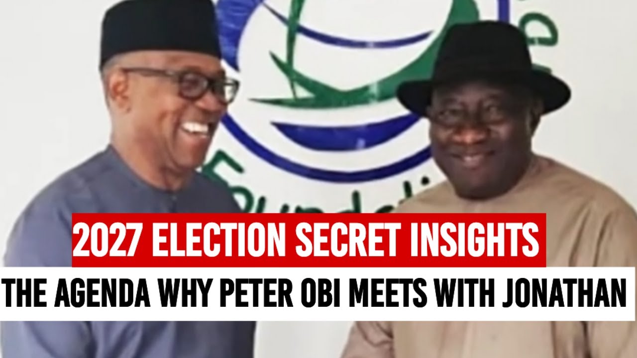 Peter Obi and Goodluck Jonathan meet in Abuja + Doctors began Nationwide strikes + Sen. Natasha.