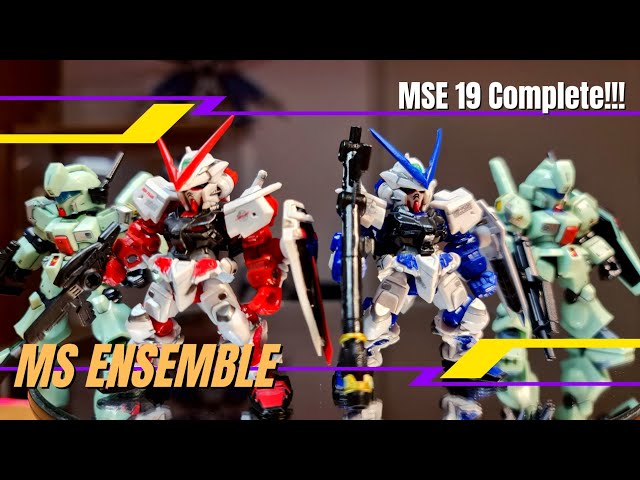 MS Ensemble Part 19- Complete!!! Gundam Astray Red Frame, Blue