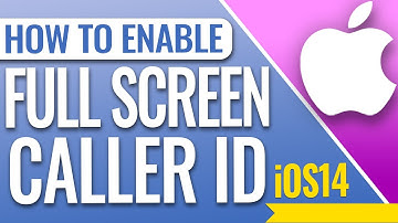 How To Display Incoming Calls Full Screen On iPhone