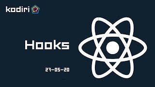 ReactJs workshop: Intro to hooks - 27-05-20