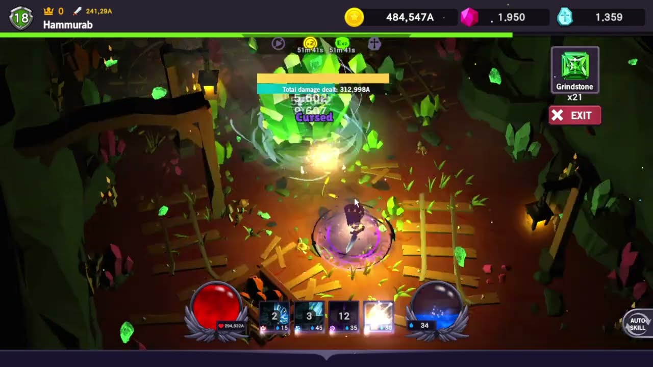 Gameplay AFK Dungeon Idle Action RPG 💥