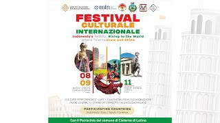 Festival Culturale Internazionale 2025: Indonesia's Talents, Rising to the World!