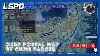 LSPDFR Tutorial Install and Showcase OCRP Postal Code MAP Converted for SP. #lspdfr #gta5 #gta