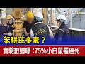 苯駢芘多毒？ 實驗數據曝：75%小白鼠罹癌死