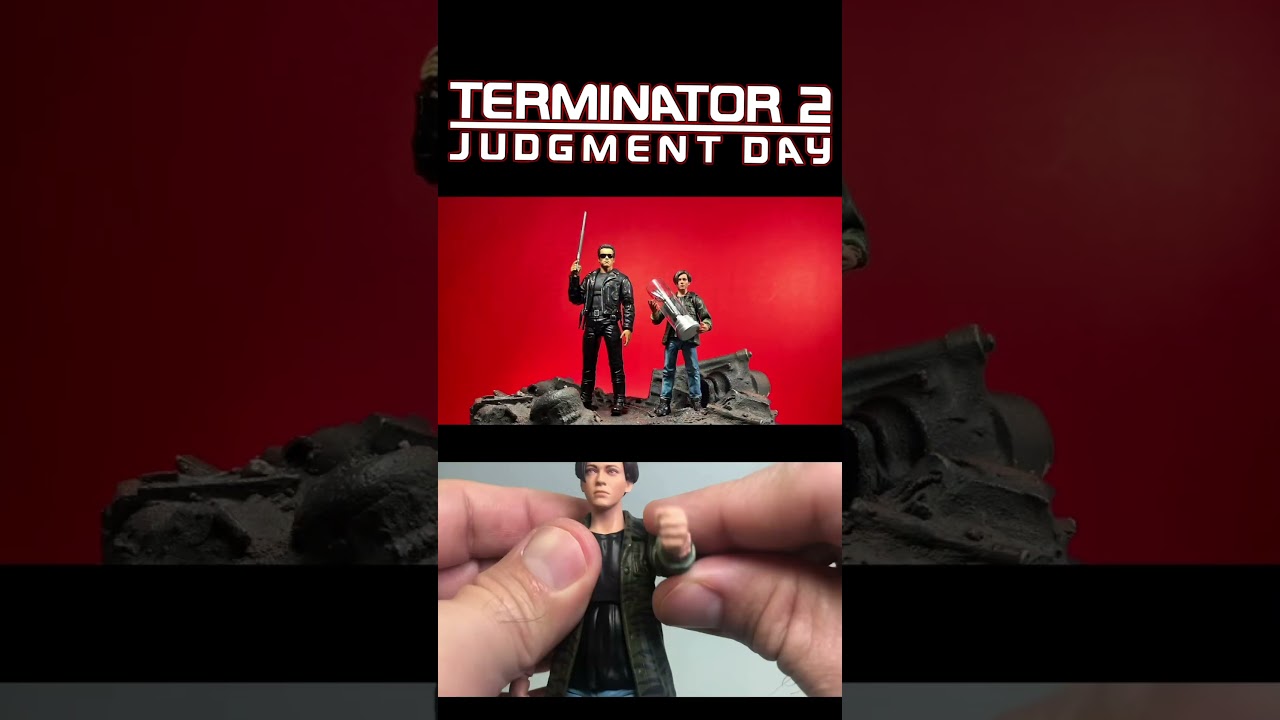 Terminator 2: Judgment Day MAFEX No.280 T-800 and John Connor T2