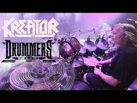 KREATOR-Phantom Antichrist. Jürgen 'Ventor' Reil. Live in Poland 2024 (Drum Cam)